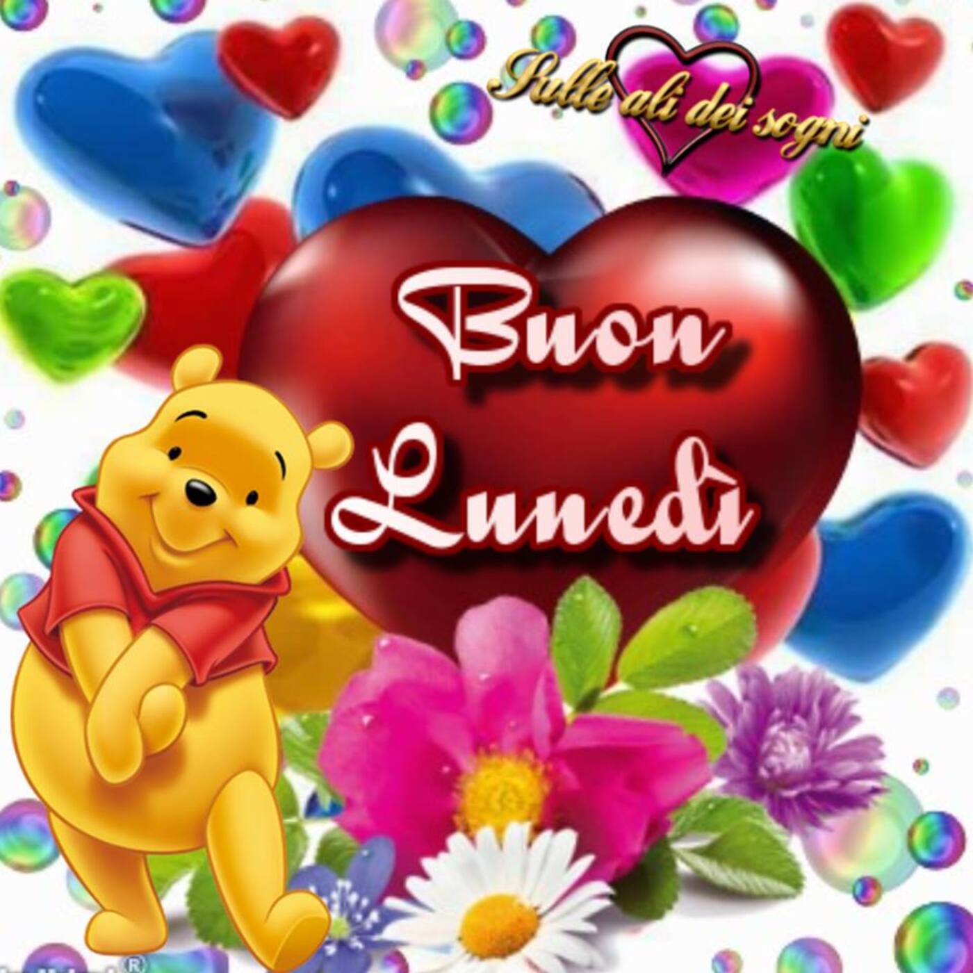 Winnie The Pooh Buon Lunedì