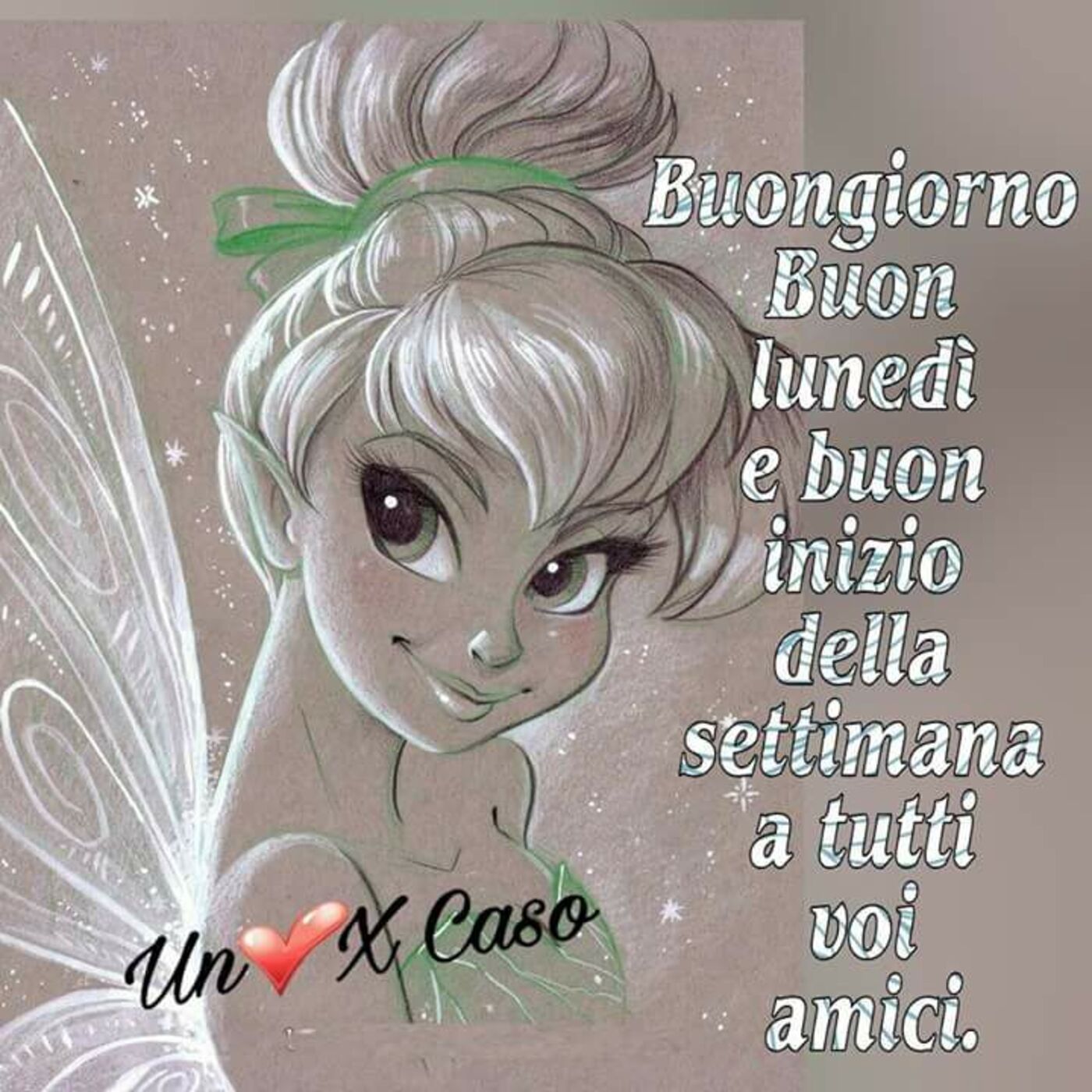 Buongiorno e Buon Inizio Settimana a tutti voi amici