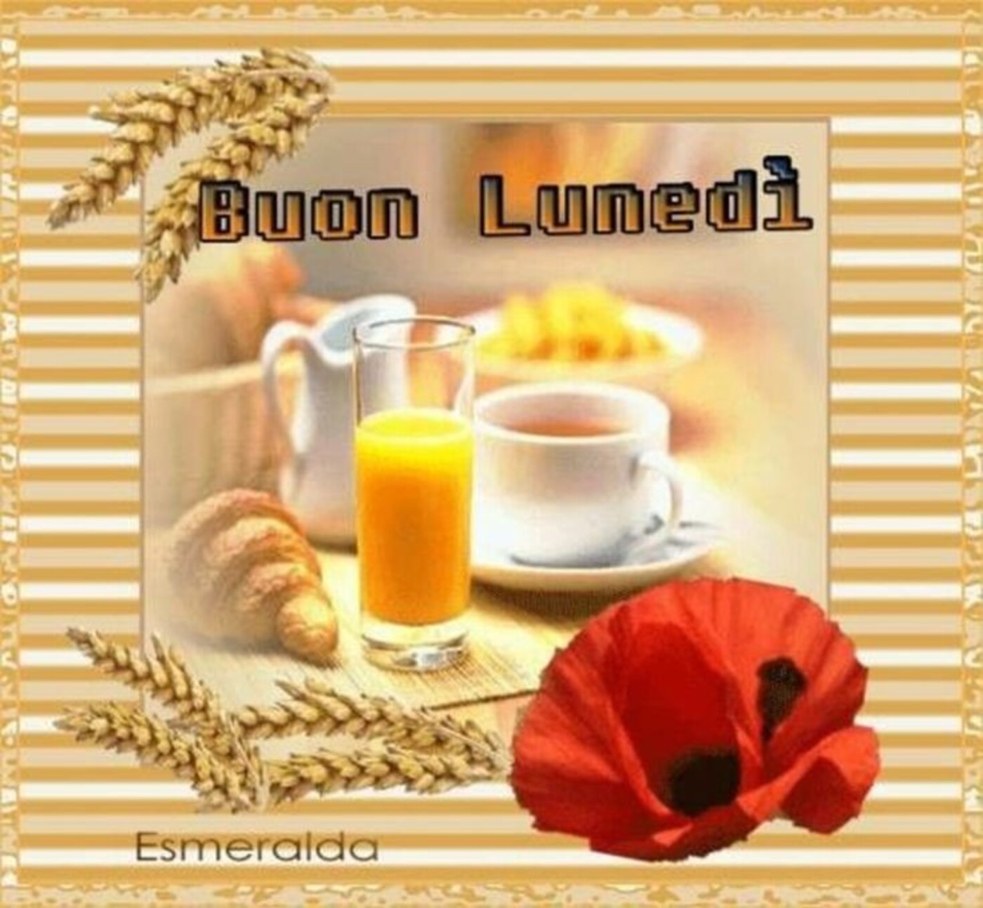 Buon Lunedì con la colazione