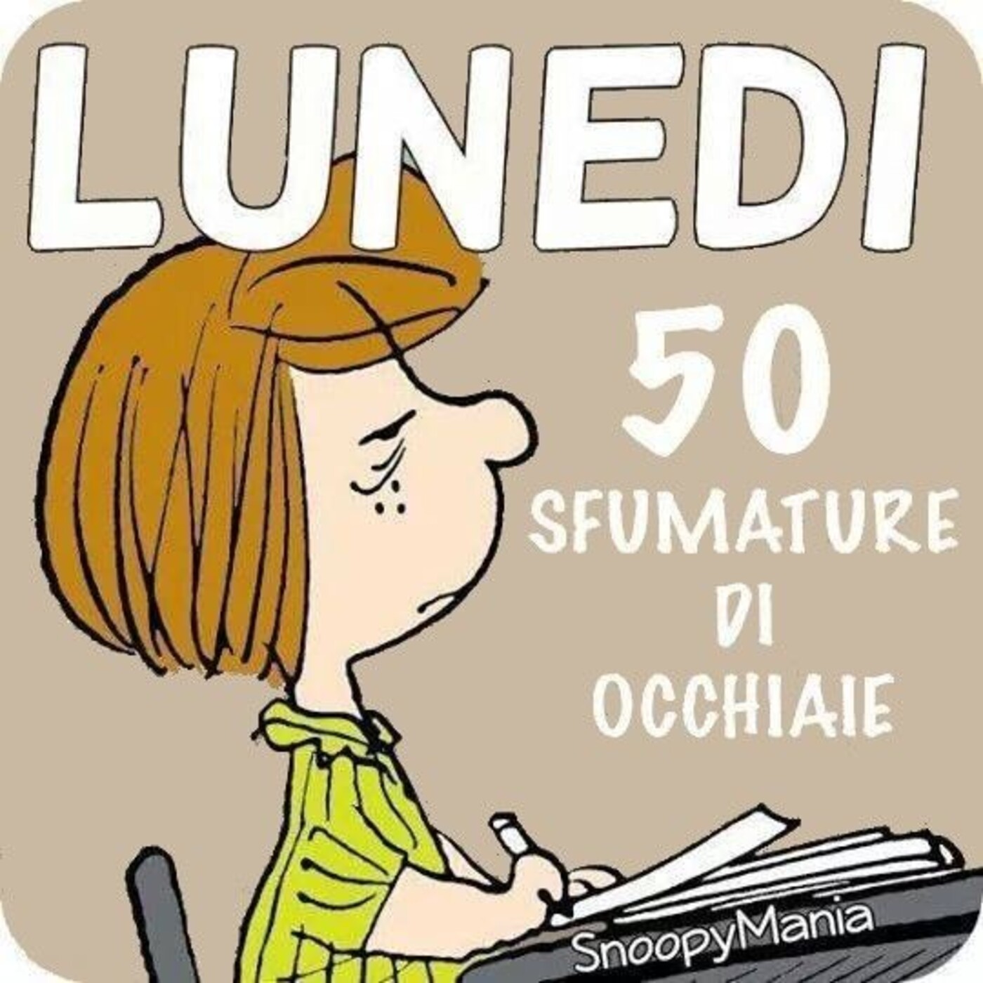 LUNEDI' 50 sfumature di occhiaie