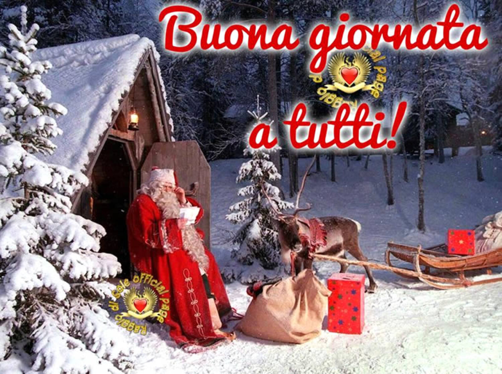 Buona Giornata a tutti! immagini natalizie