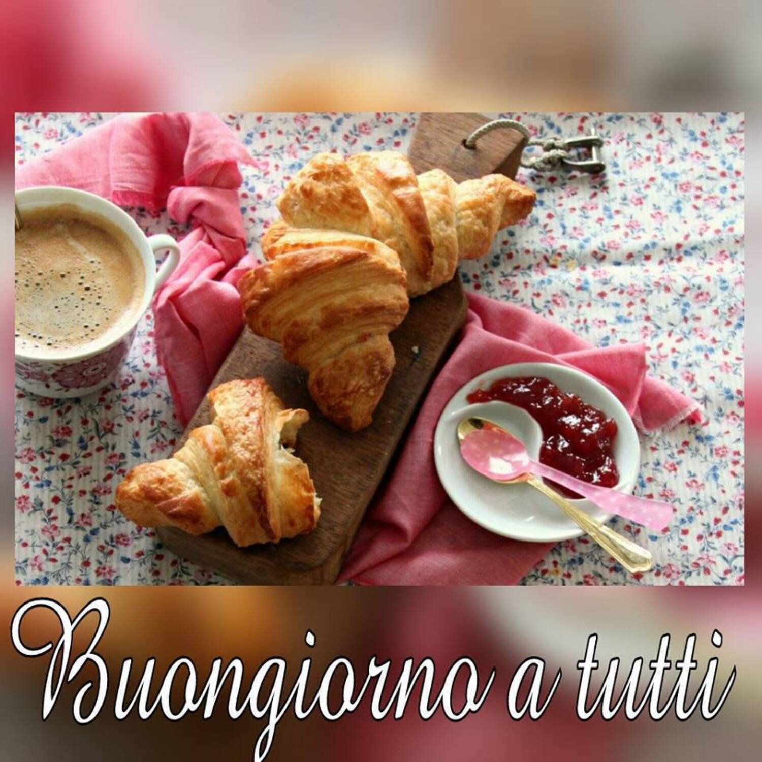 Buongiorno a tutti