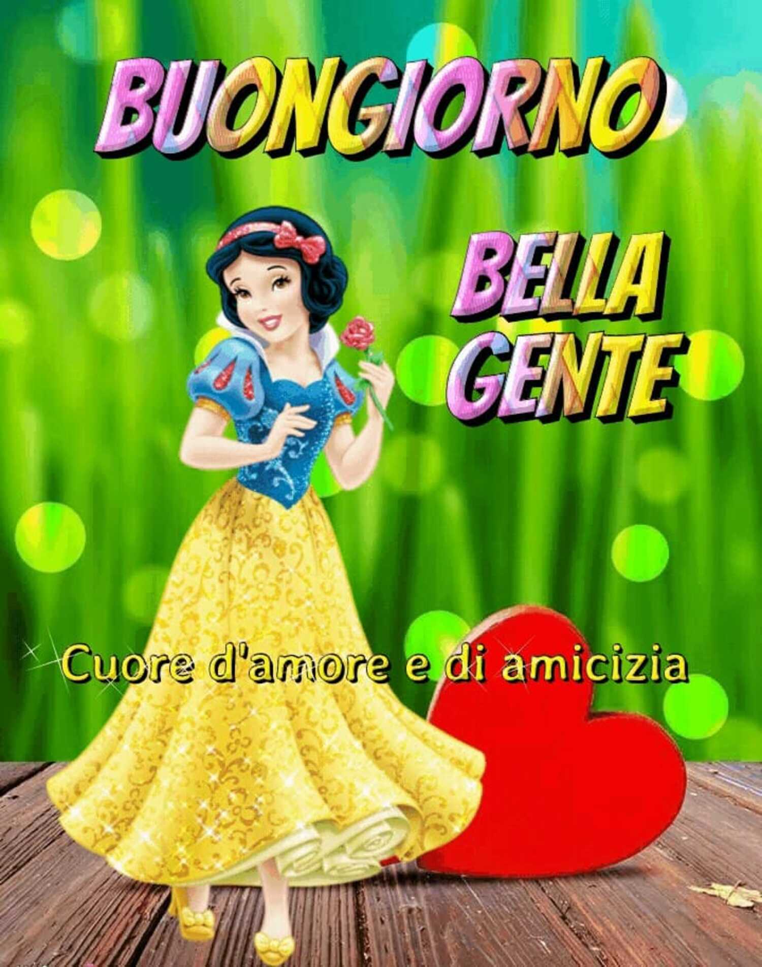 Buongiorno bella gente, Disney