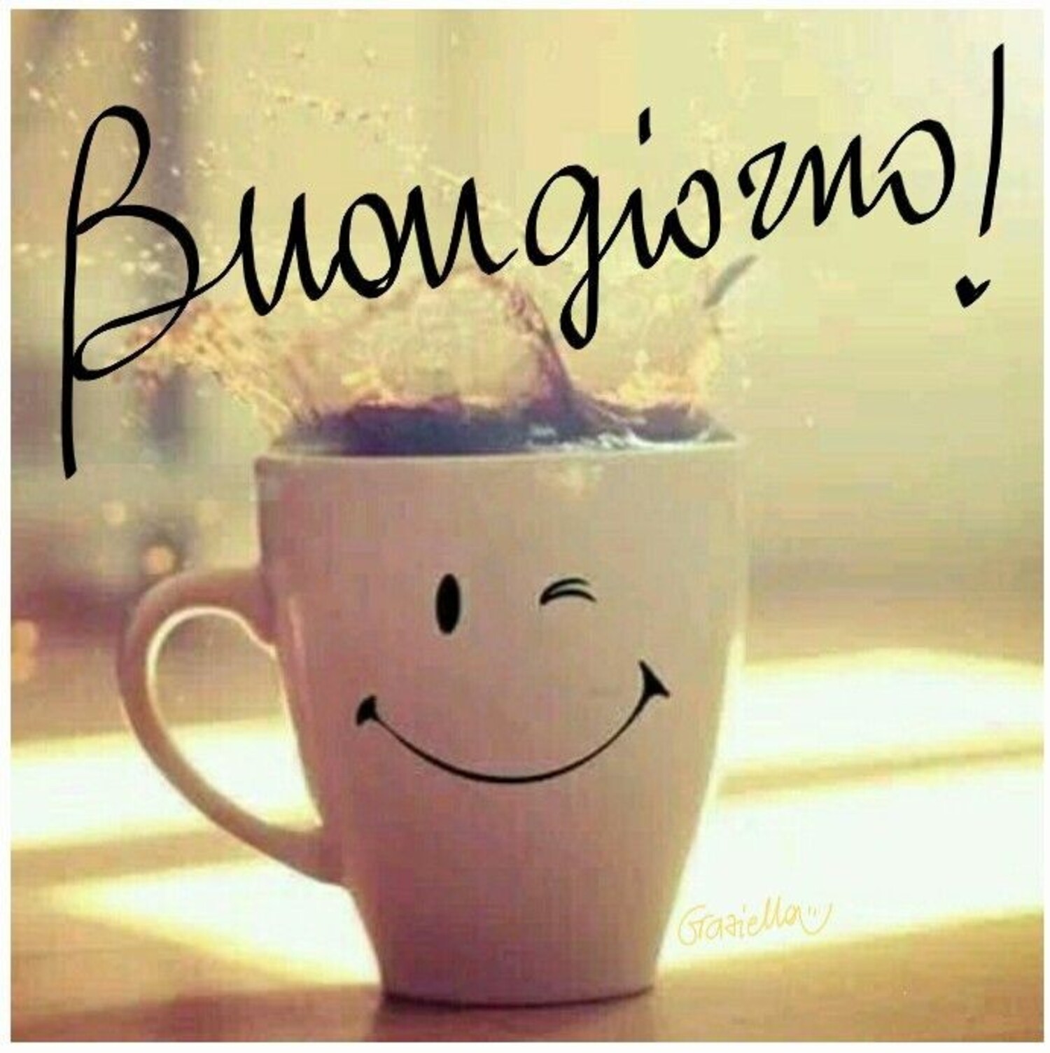 Buongiorno! Col sorriso