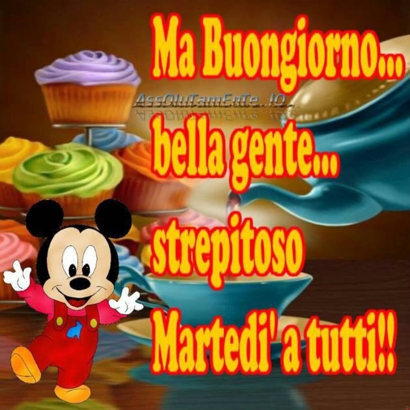 Ma buongiorno... bella gente... strepitoso Martedì a tutti!!