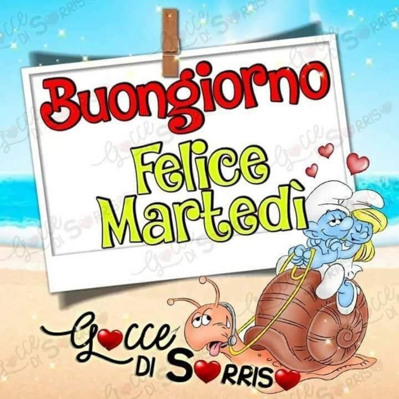 Buongiorno Felice Martedì estate