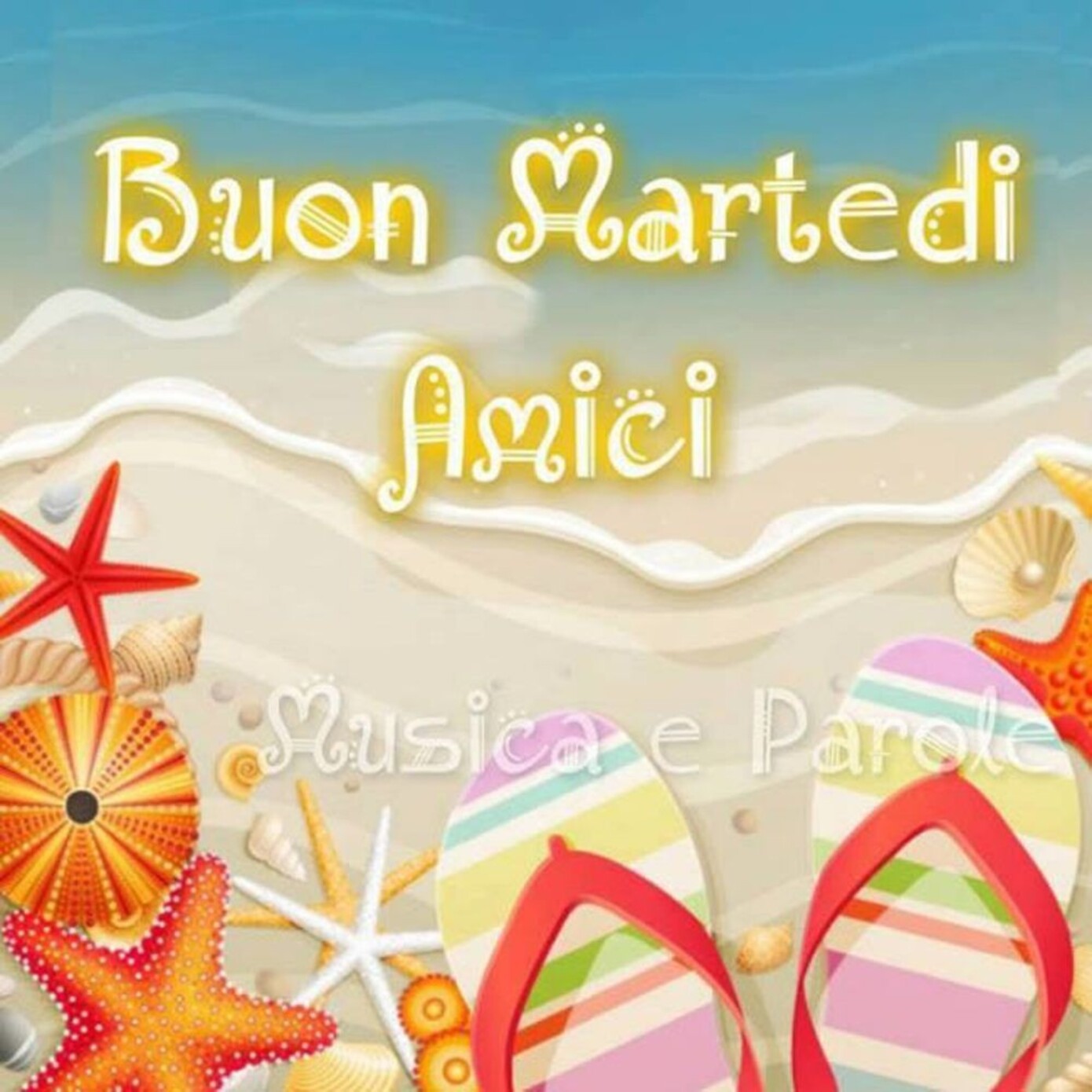 Buon Martedì immagini estive