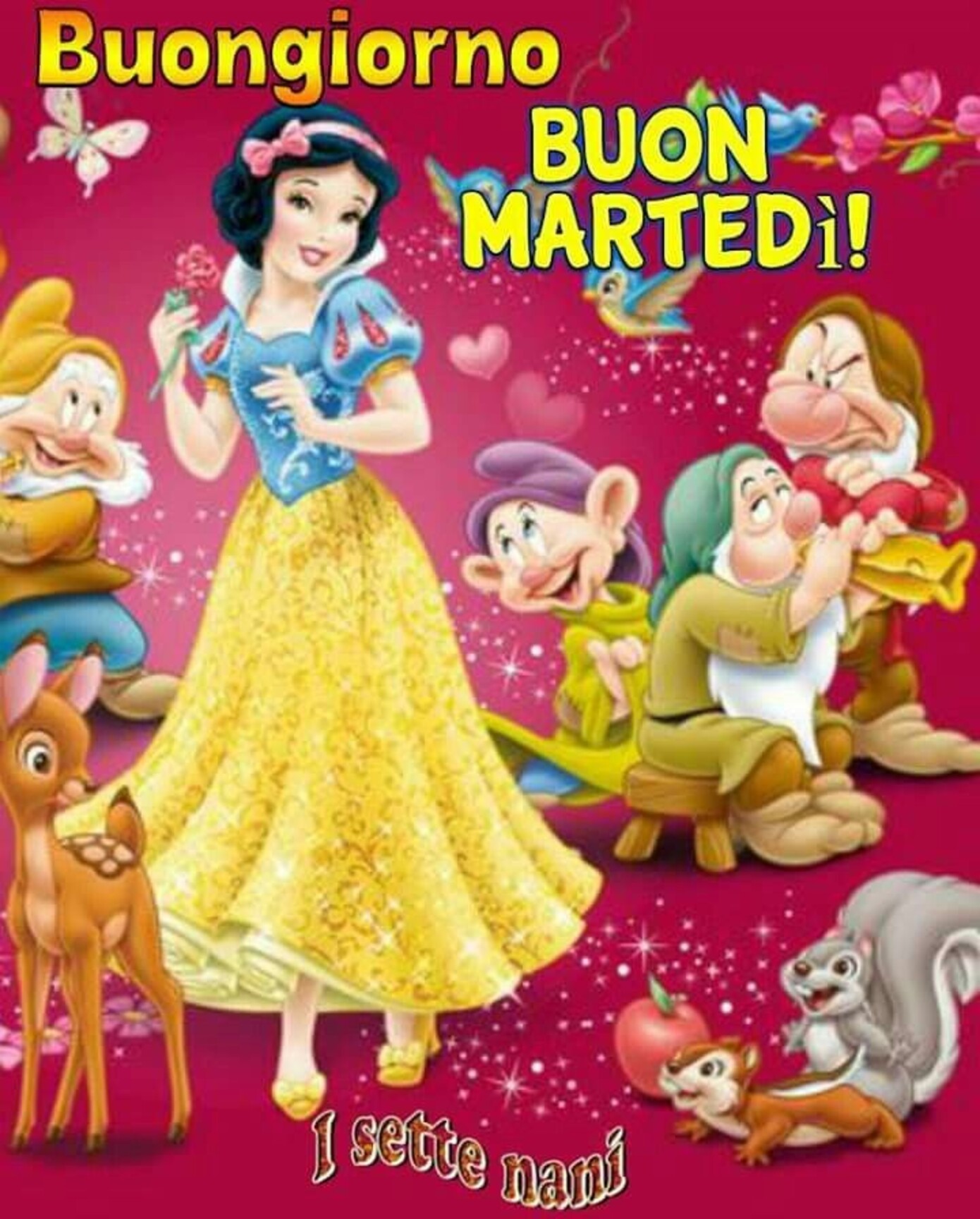 Buongiorno BUON MARTEDI'  Disney