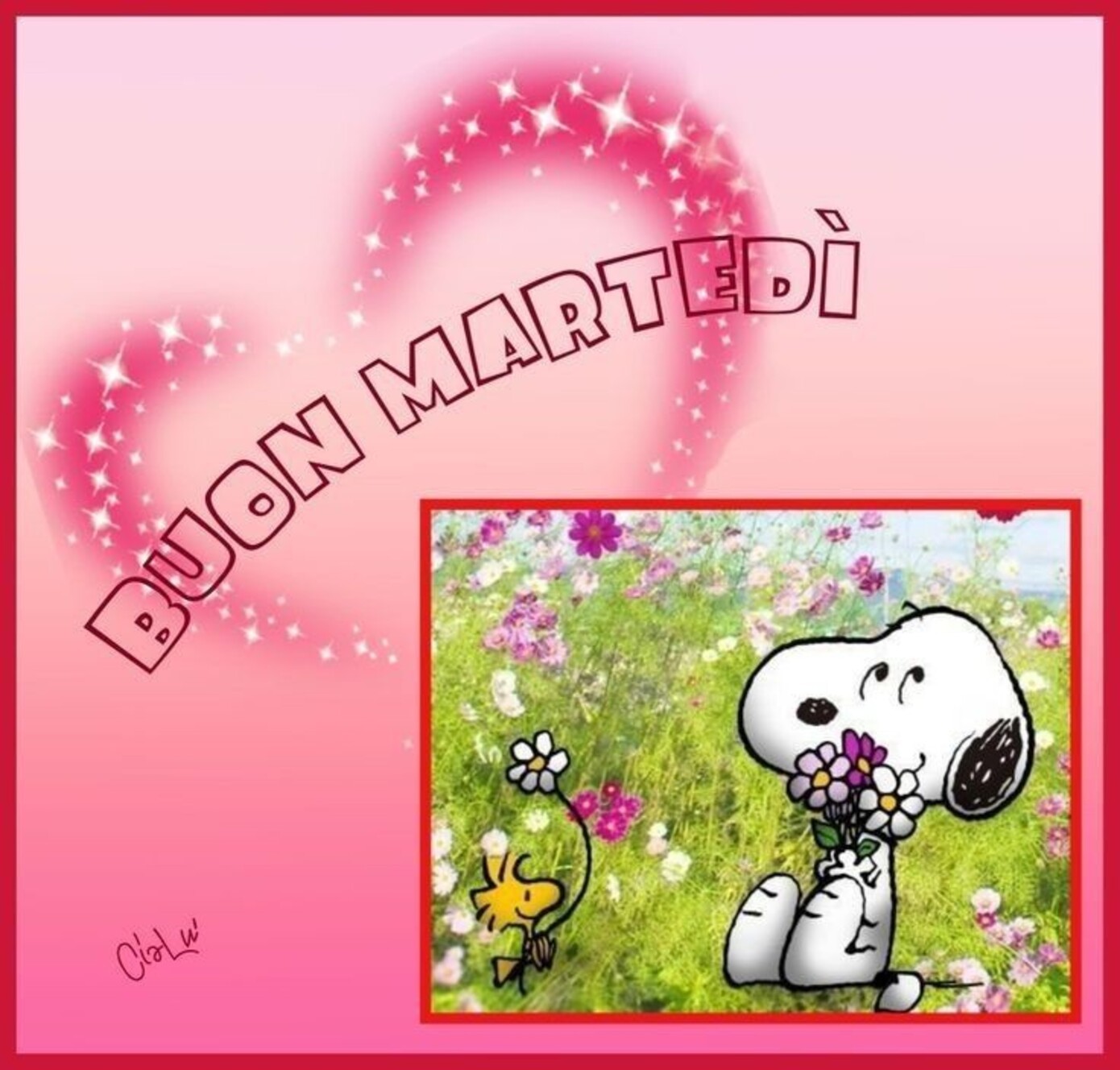 Buon Martedì Snoopy