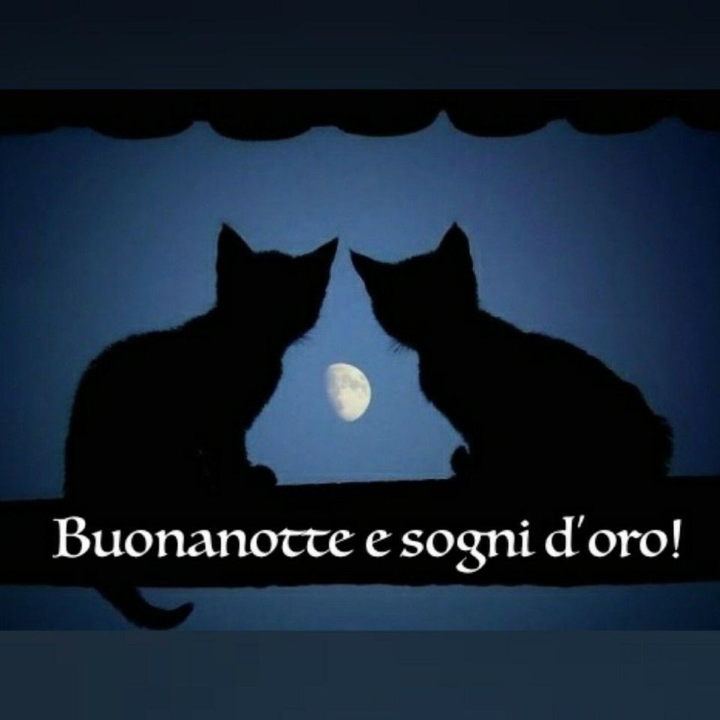 Buonanotte e sogni d'oro!