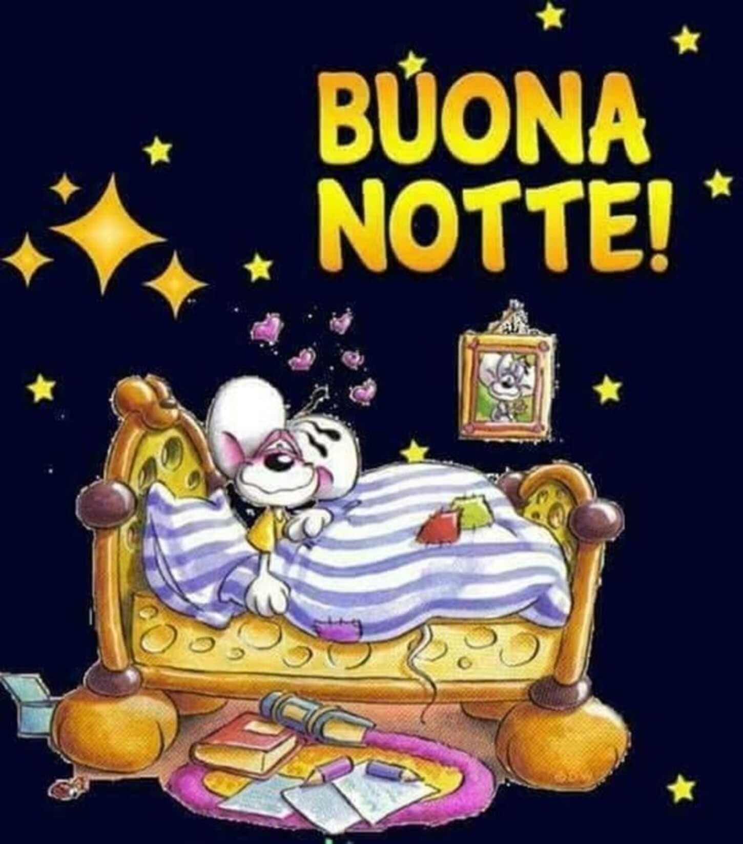 Открытки buona notte