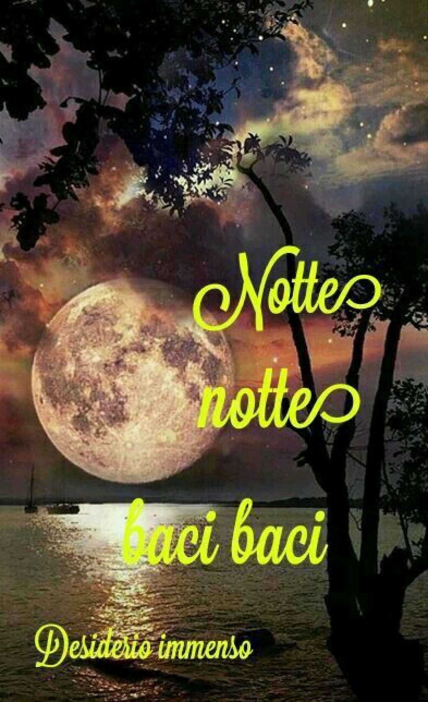 Notte notte baci baci