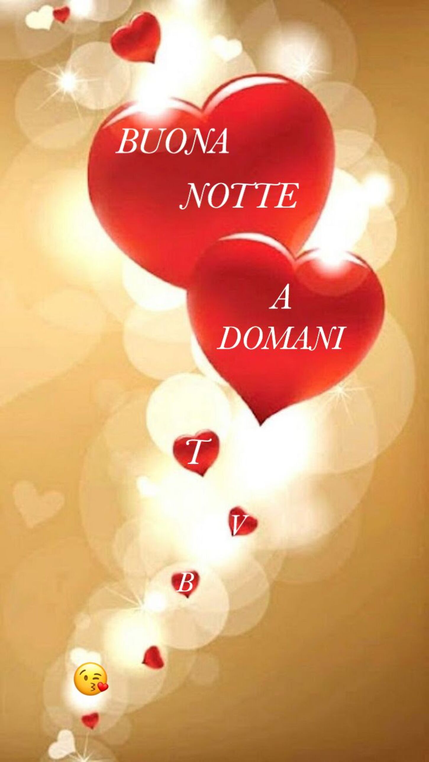 Buonanotte a domani, Amore Mio