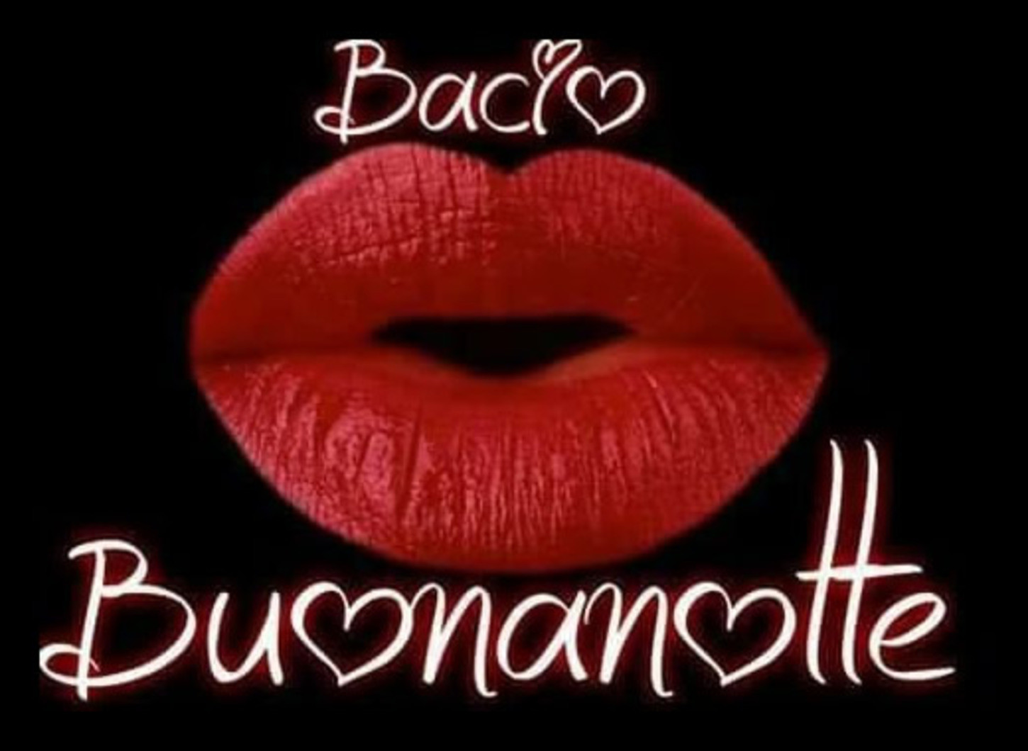 Bacio buonanotte