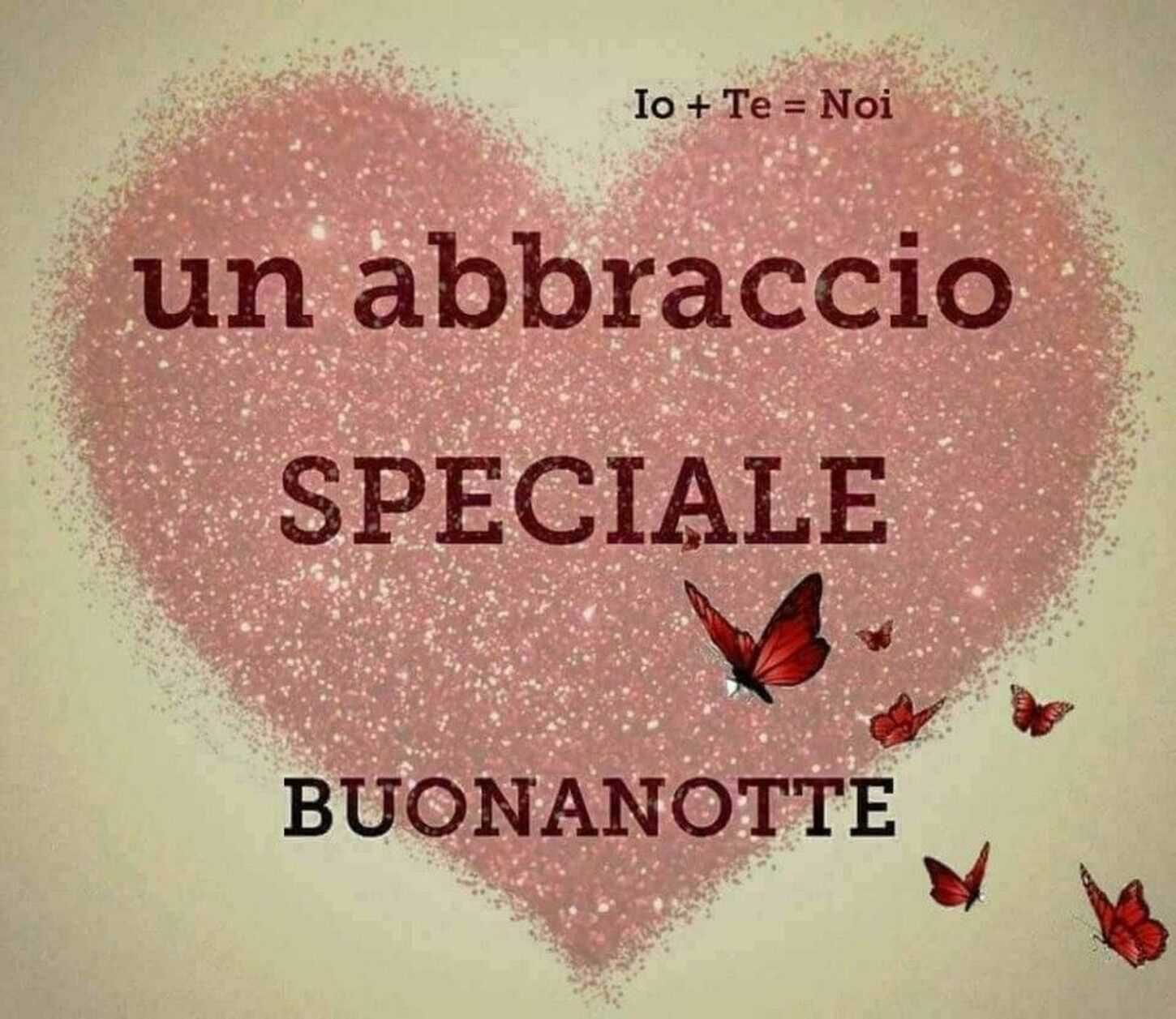 Un abbraccio speciale Buonanotte Amore