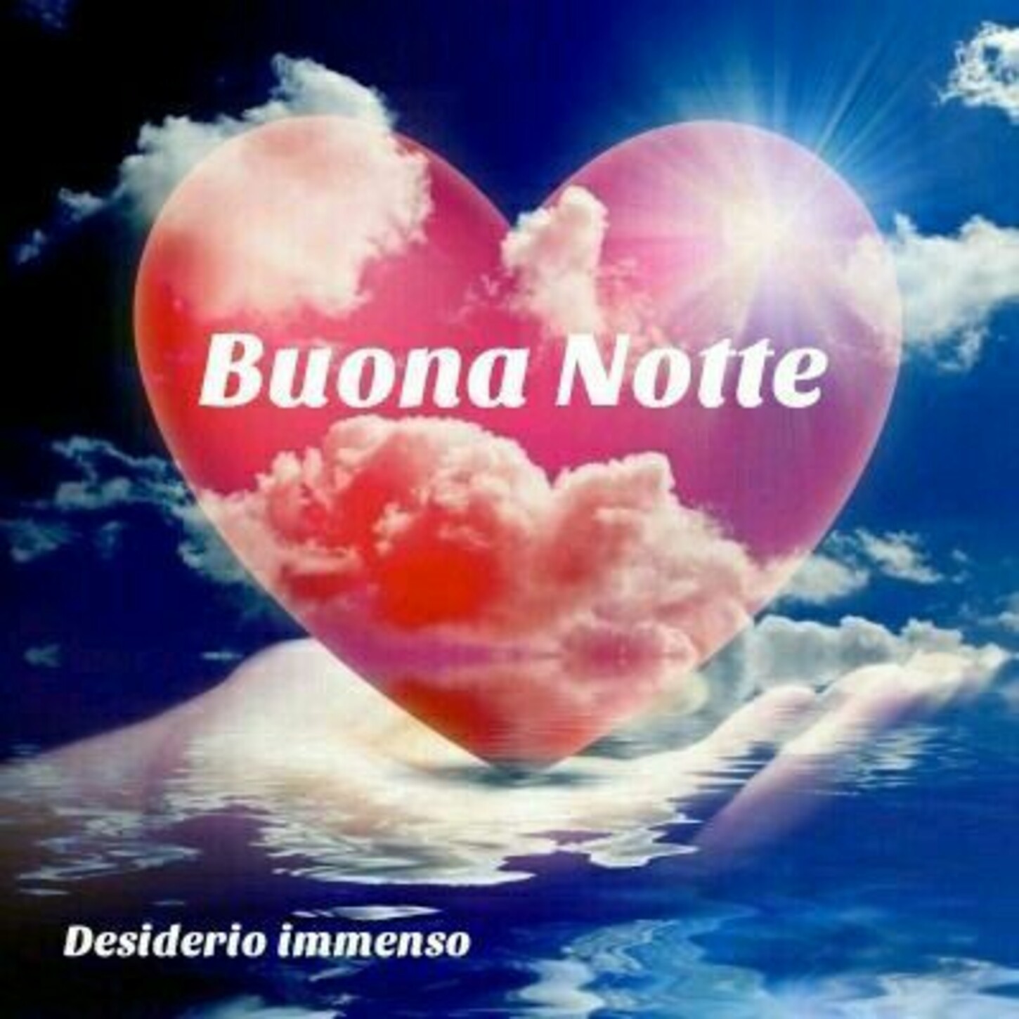 buonanotte con la speranza nel cuore