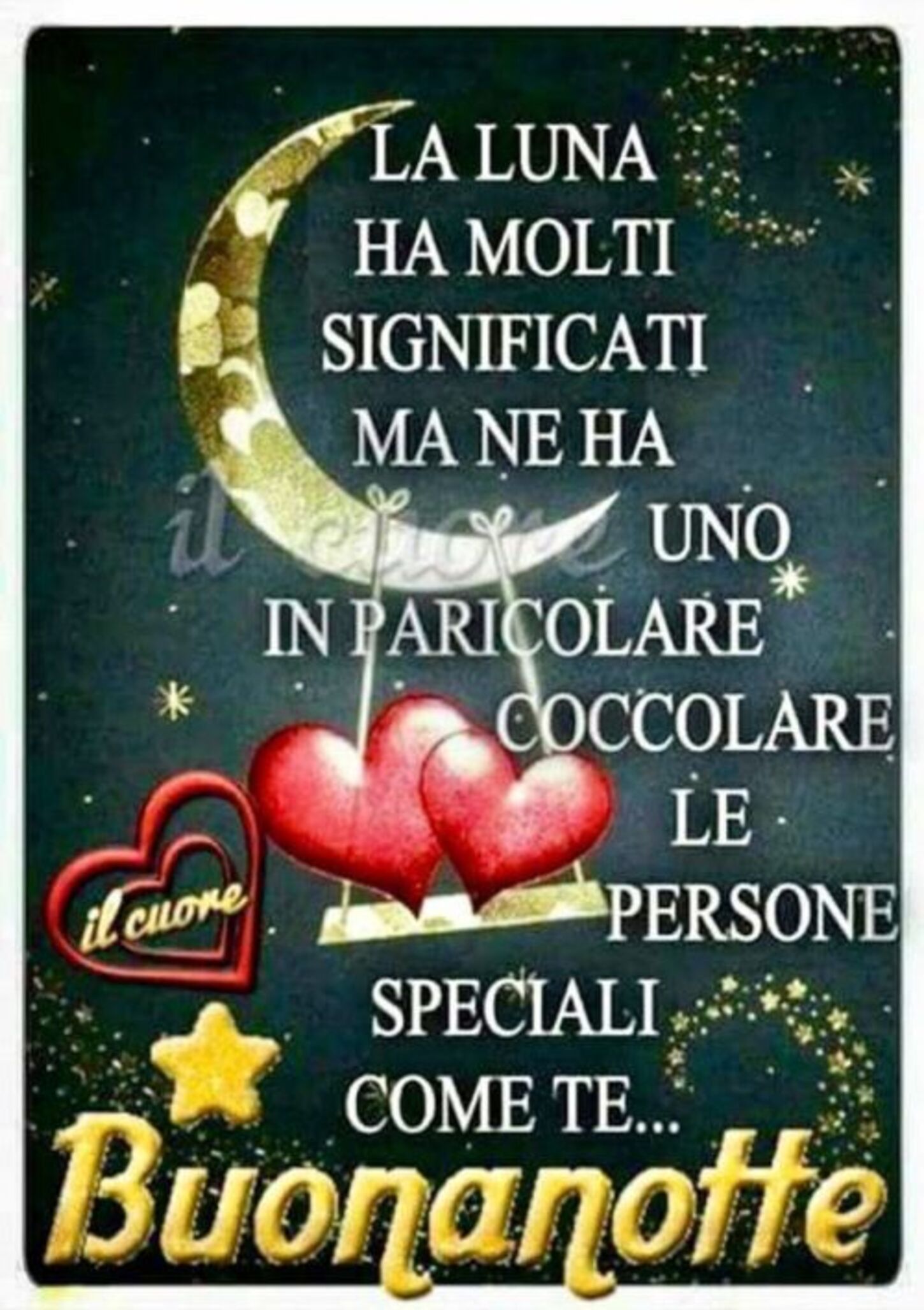 "La Luna ha molti significati... Buonanotte"