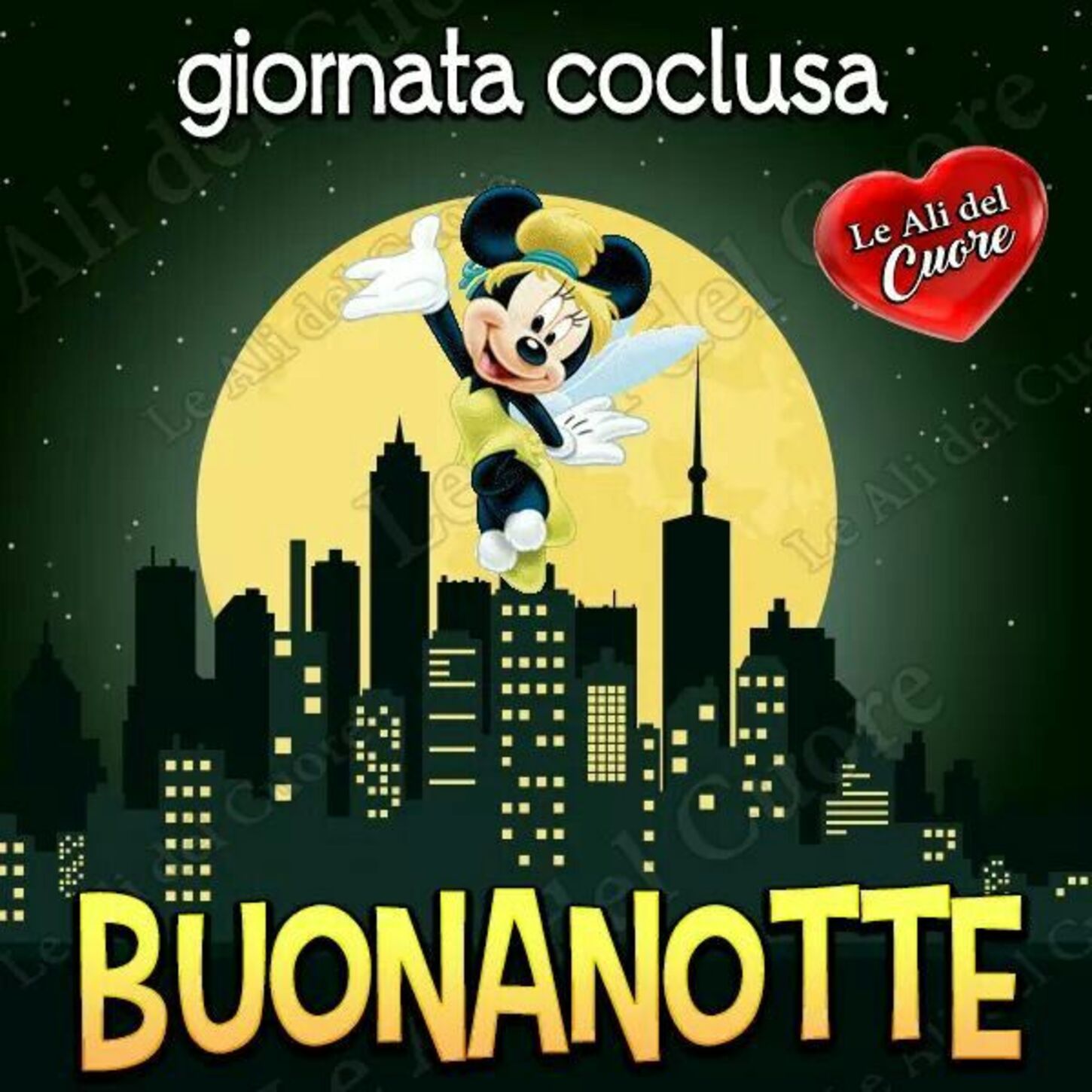 giornata conclusa BUONANOTTE