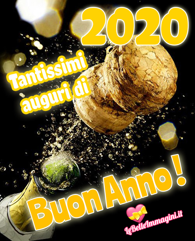 2020 Tantissimi auguri di BUON ANNO!