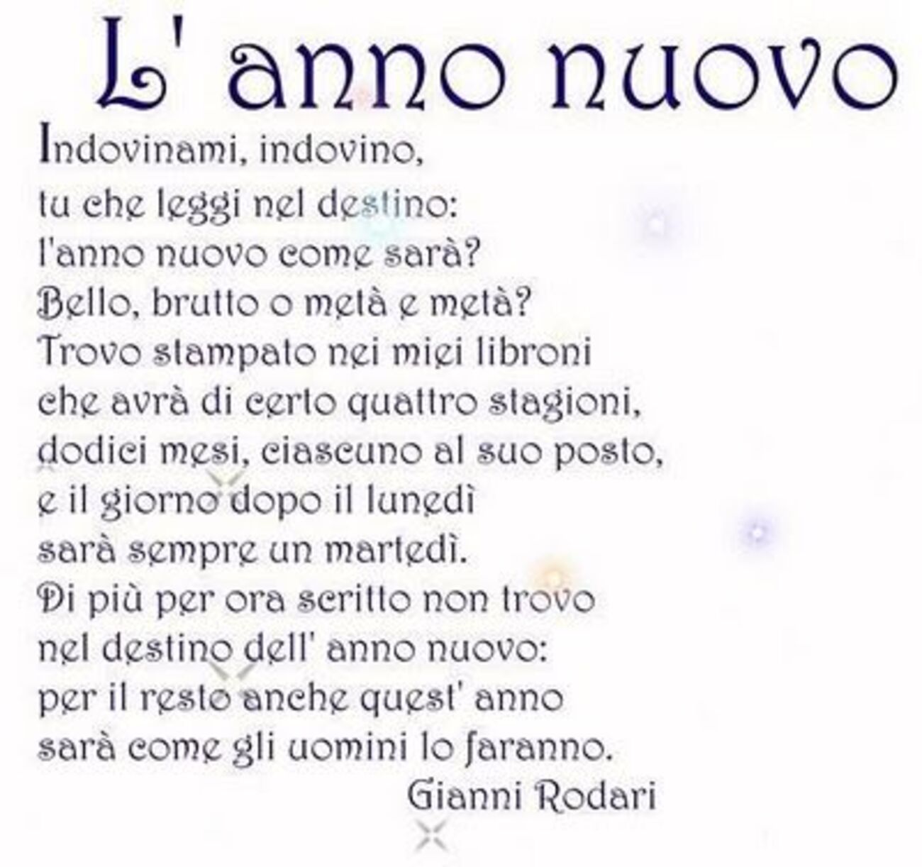 Belle frasi di Buon Anno