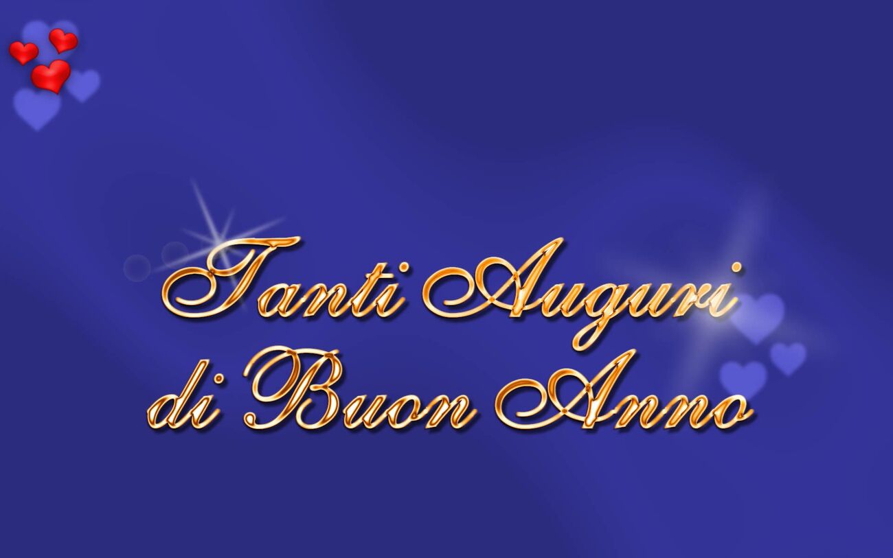 Tanti auguri di Buon Anno