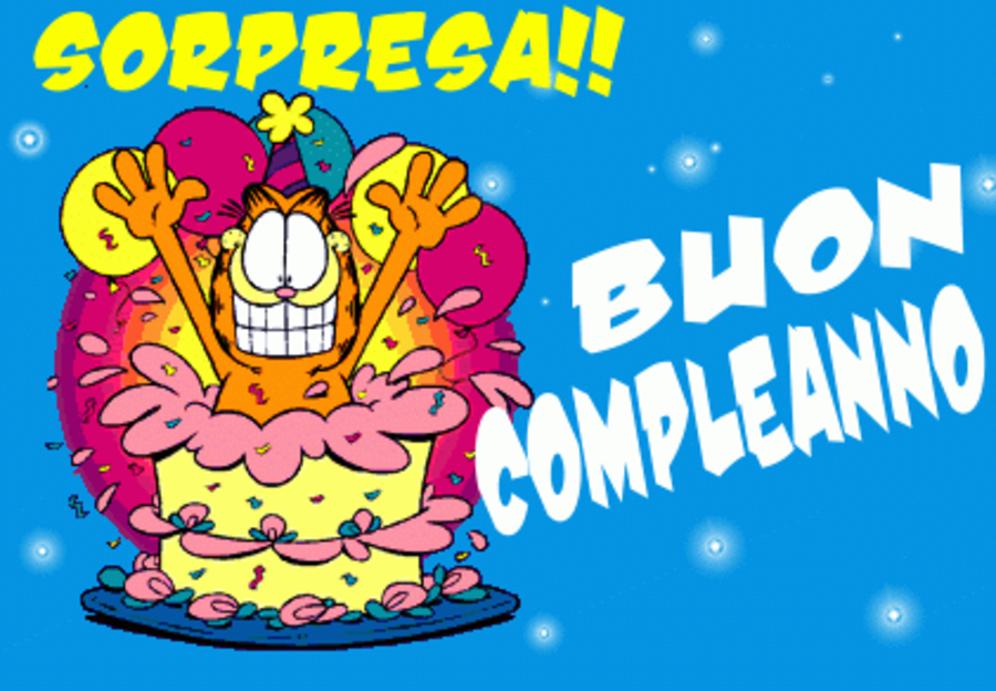 Sorpresa!! Buon Compleanno