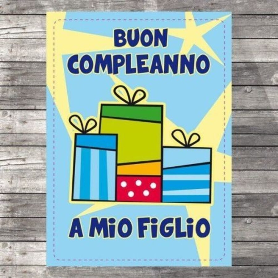 Buon Compleanno a mio figlio