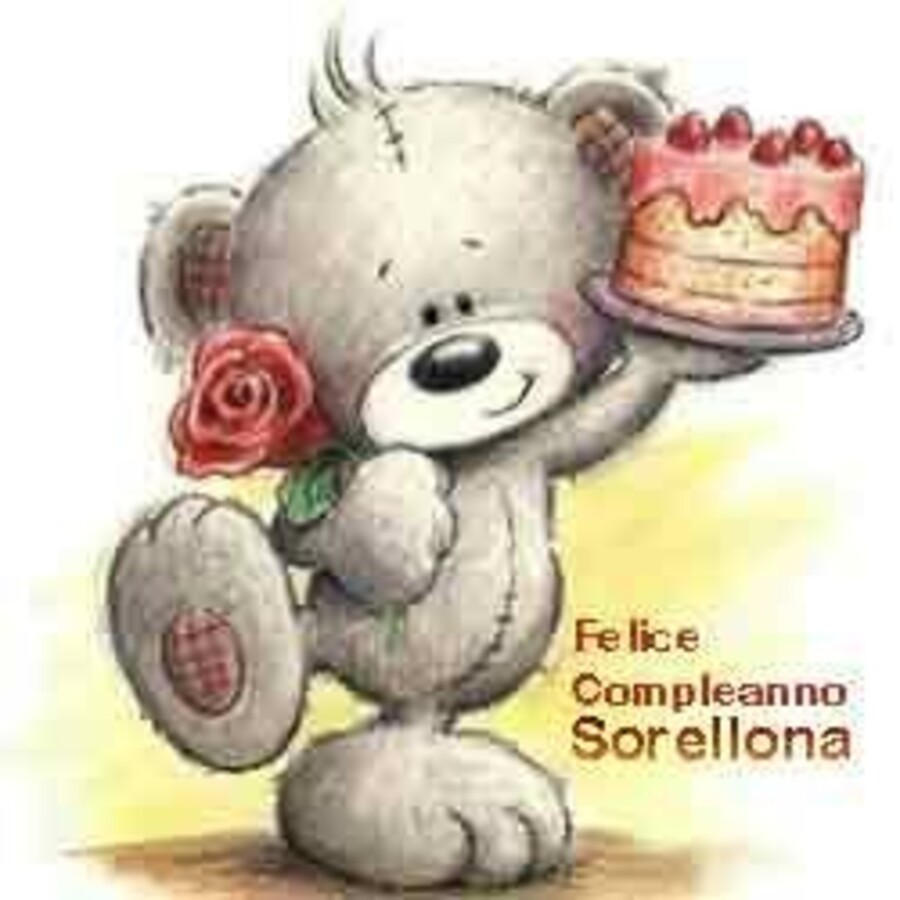 Felice Compleanno Sorellona