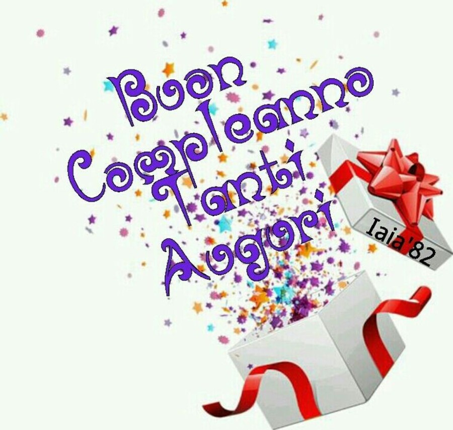 Buon Compleanno Tanti Auguri