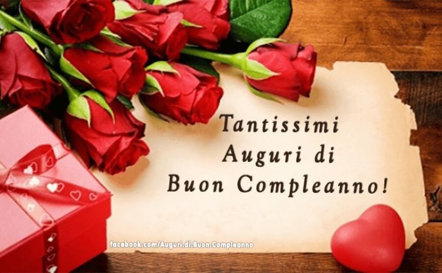 Tantissimi auguri di Buon Compleanno
