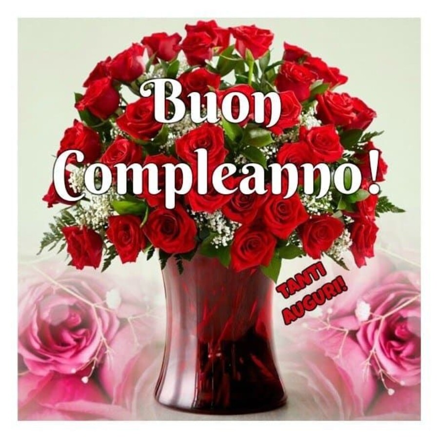 Buon Compleanno! tanti auguri