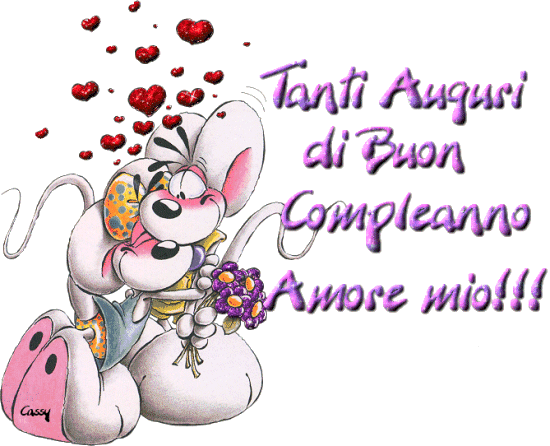 Tanti auguri di buon compleanno amore mio!!!