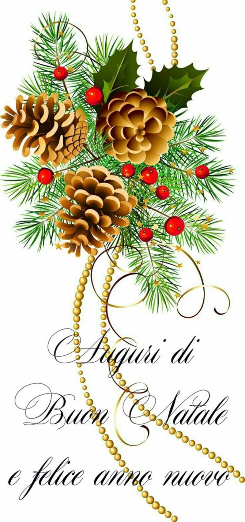 Auguri di Buon Natale e Felice Anno Nuovo