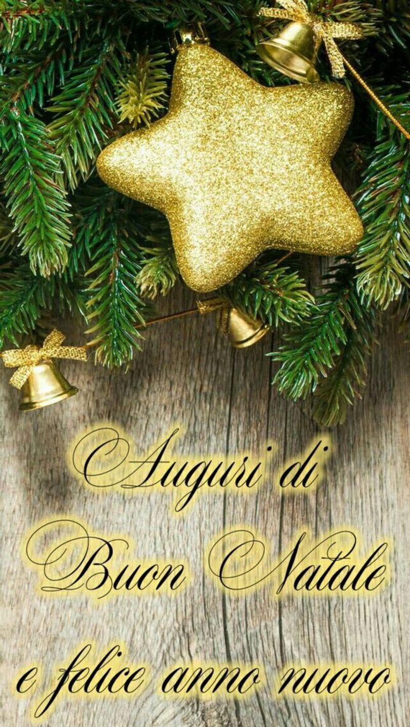 Auguri di Buon Natale e felice anno nuovo