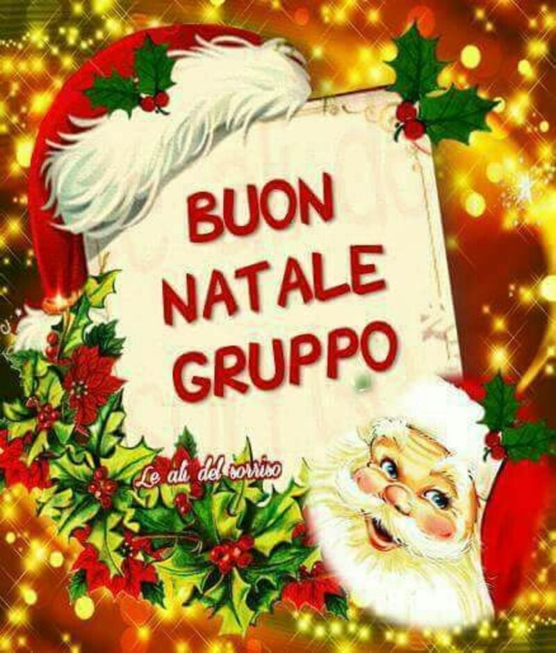 Buon Natale gruppo