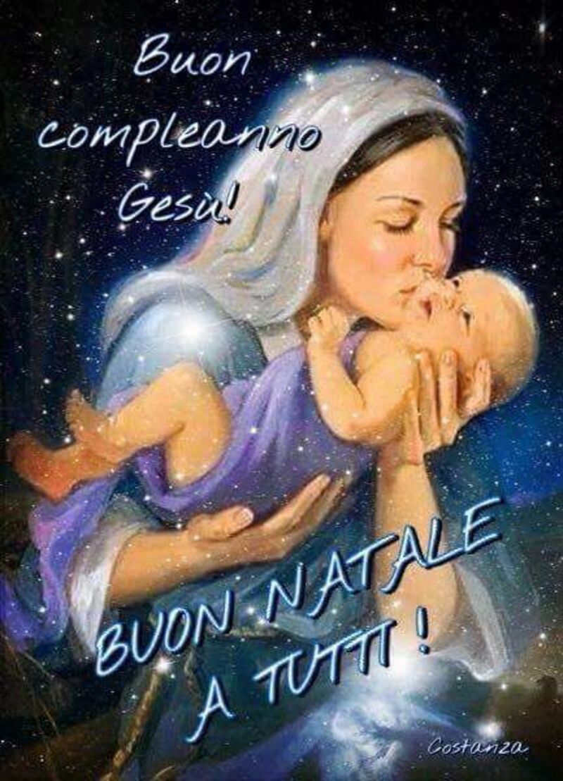 Buon compleanno Gesù, Buon Natale a tutti