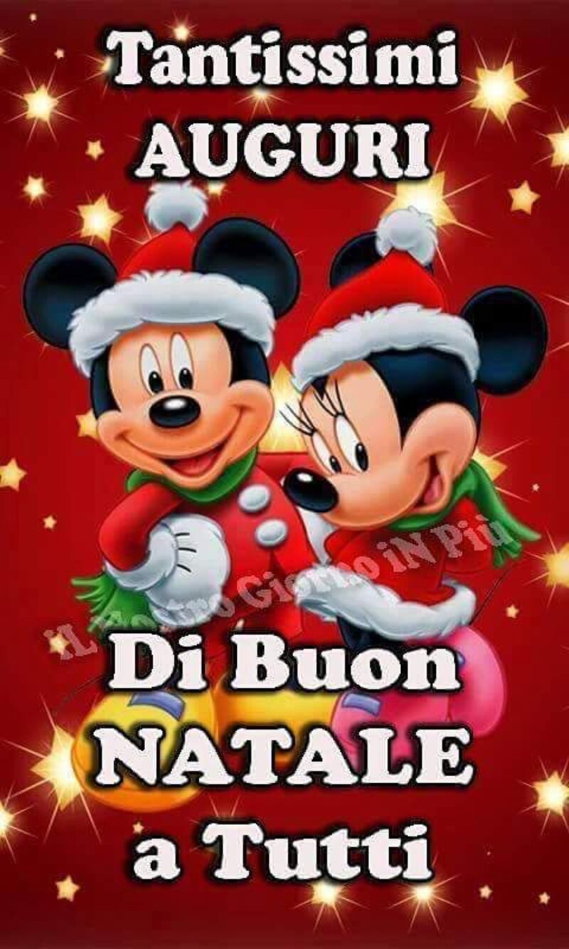 Tantissimi auguri di Buon Natale a tutti