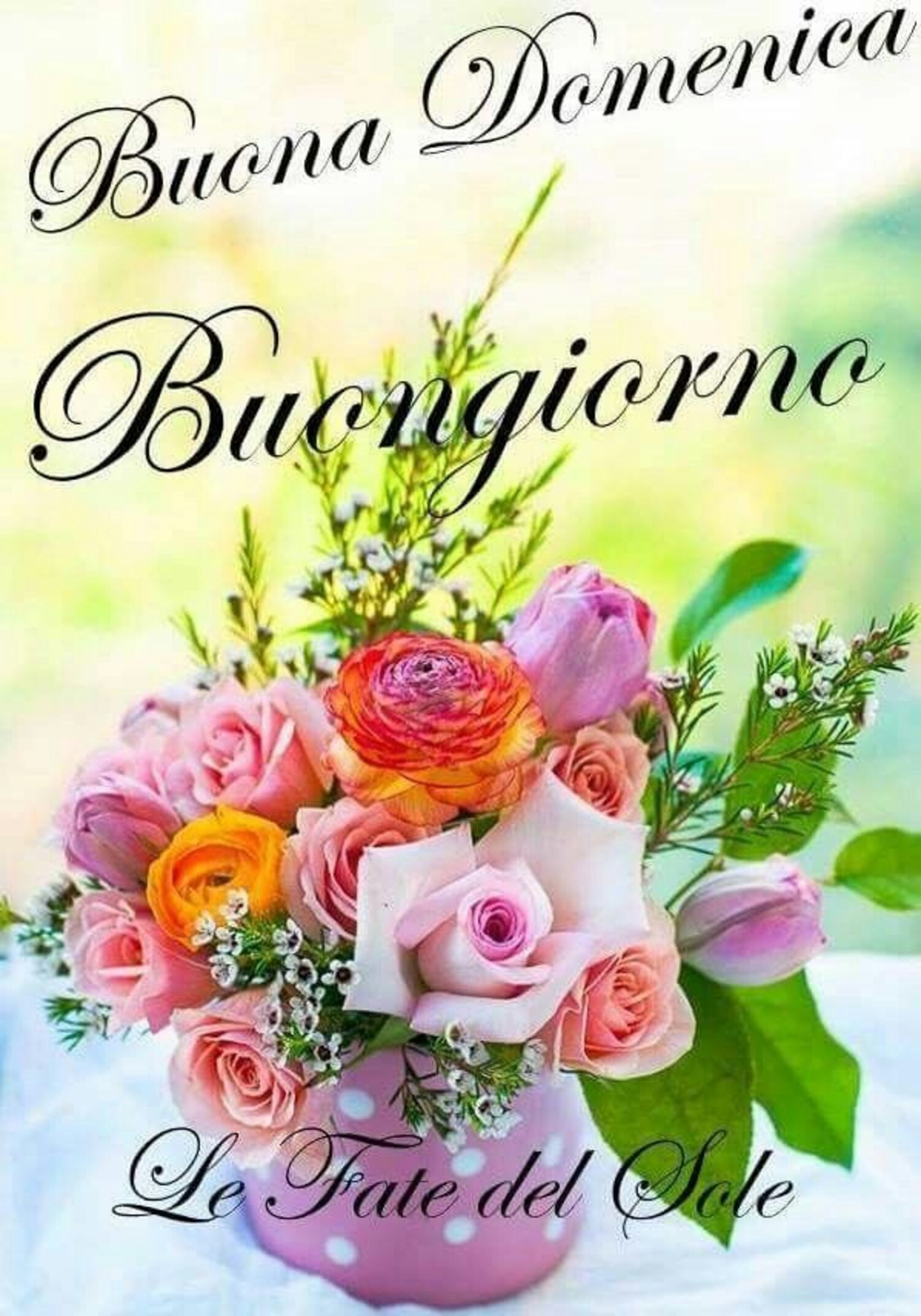 Buona Domenica Buongiorno