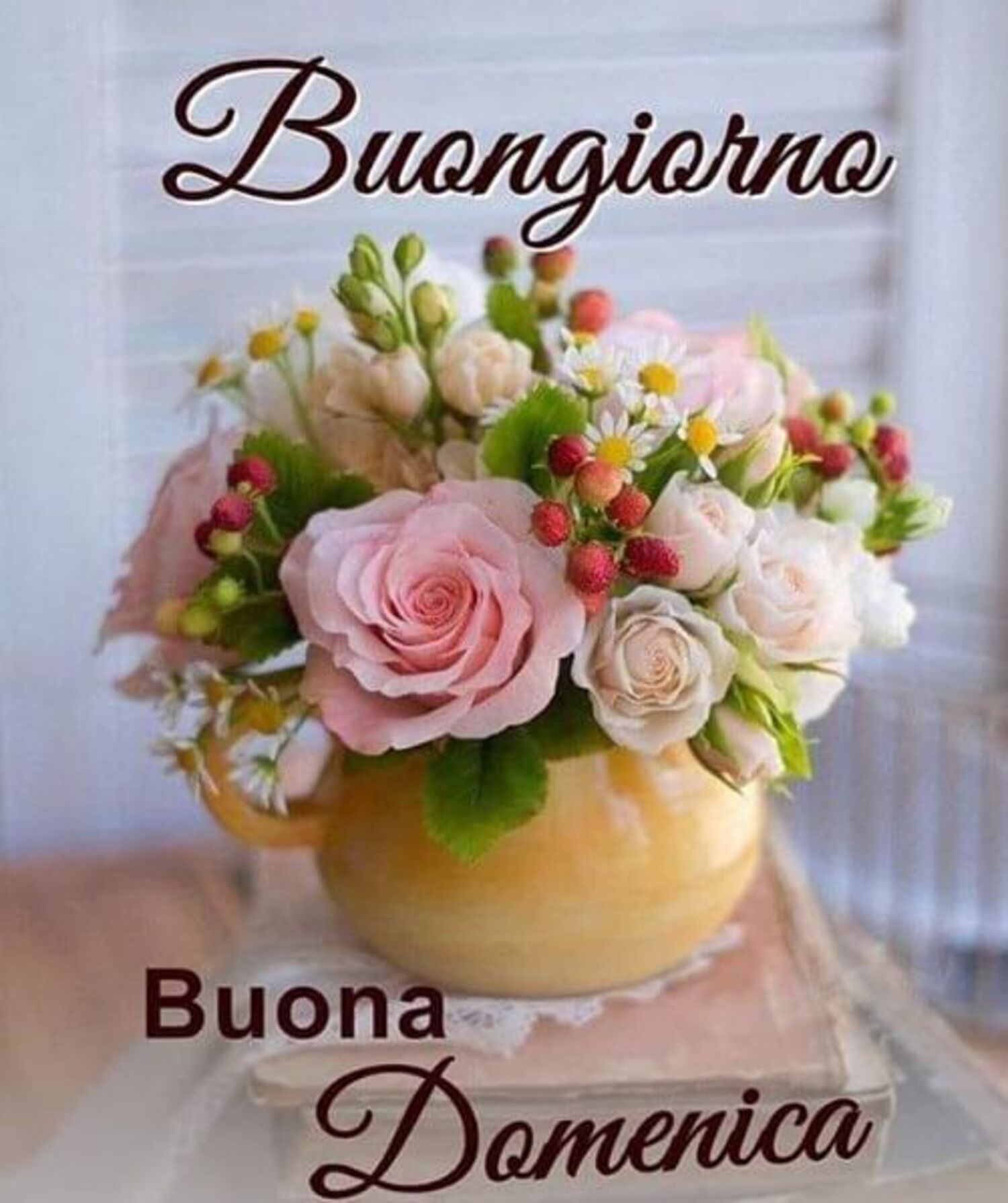 Buongiorno Buona Domenica