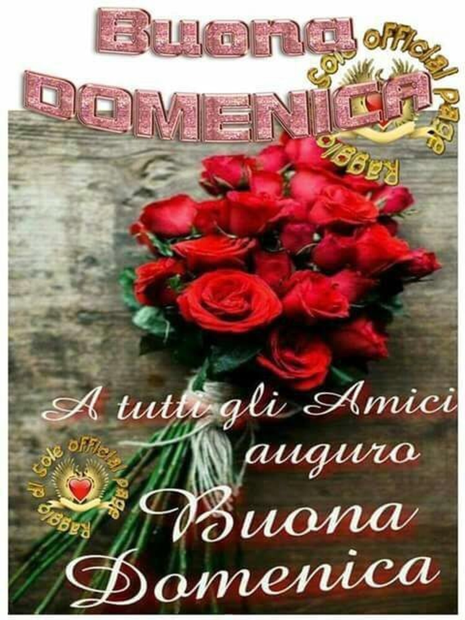 A tutti gli amici auguro Buona domenica