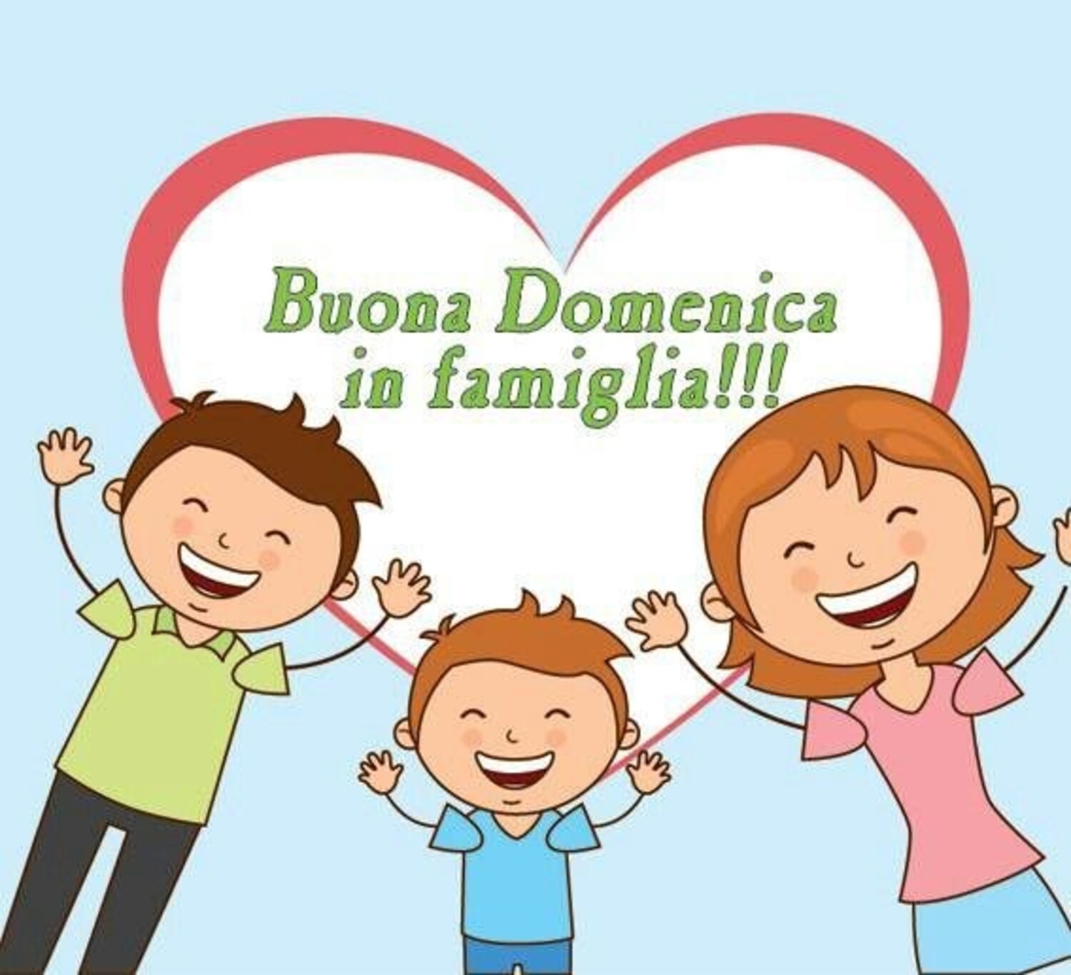 Buona Domenica in famiglia