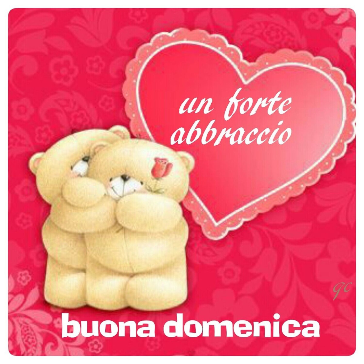 Un forte abbraccio Buona Domenica