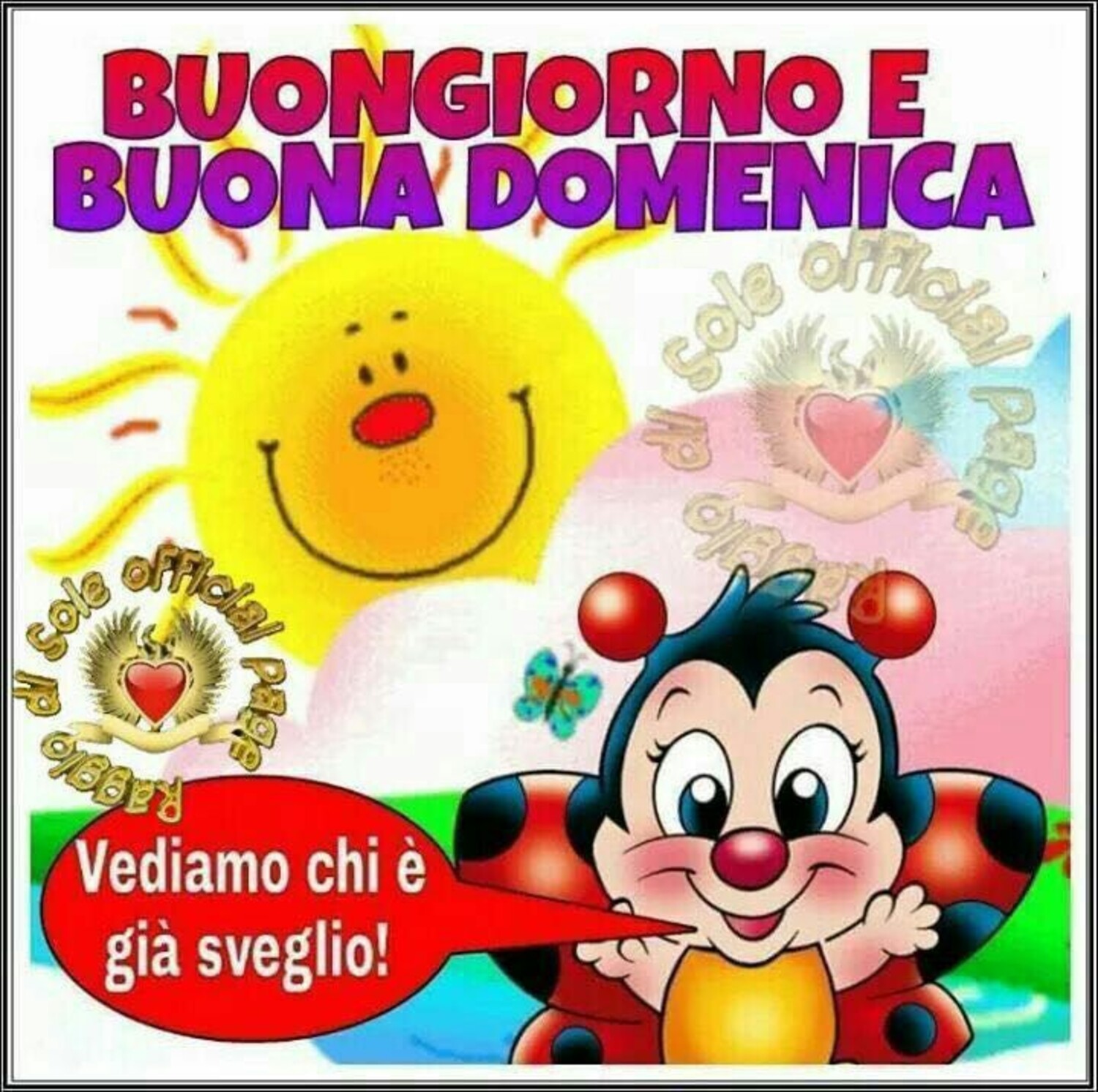 Buongiorno e Buona Domenica vediamo chhi è già sveglio