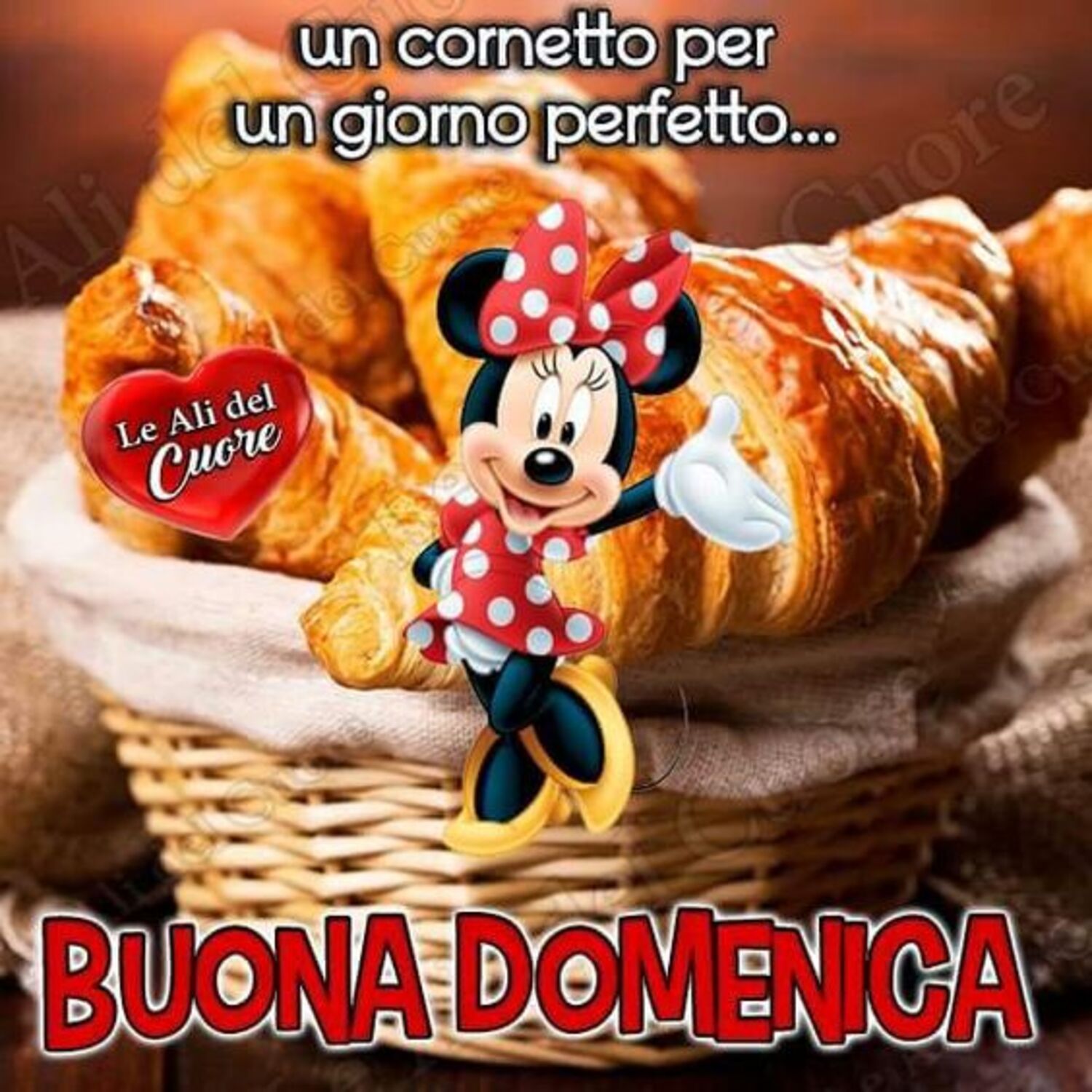 Un cornetto per un giorno perfetto...Buona Domenica