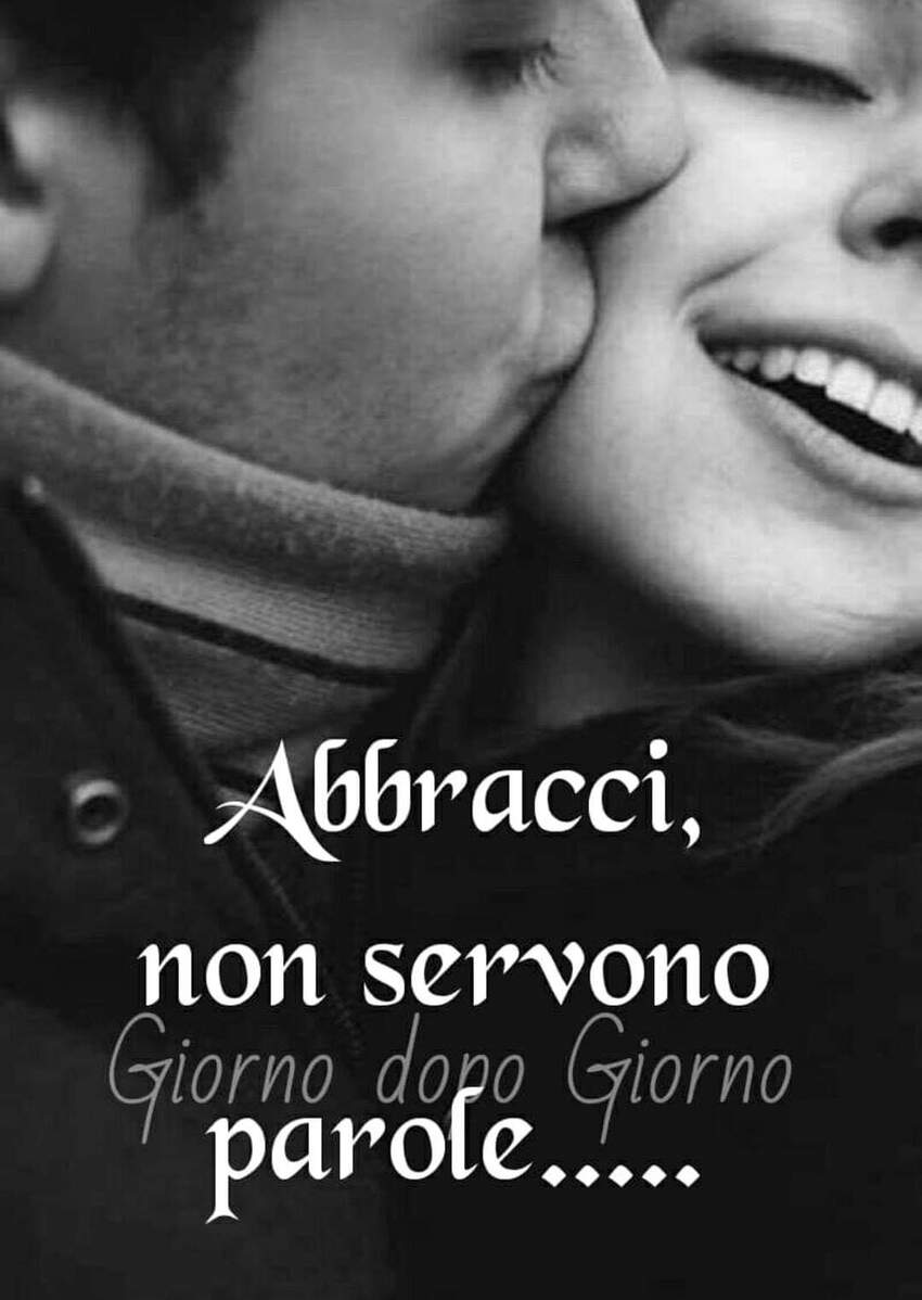 Abbracci non servono parole...