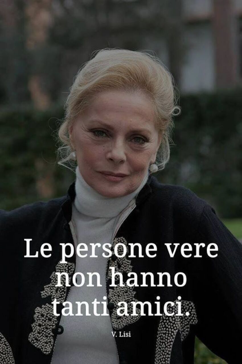 Le persone vere non hanno tanti amici