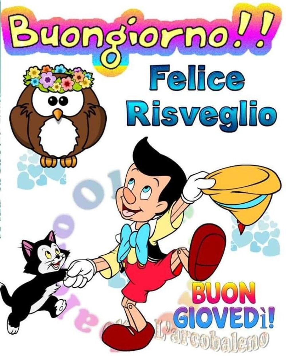 Buongiorno!! Felice Risveglio...Buon Giovedì