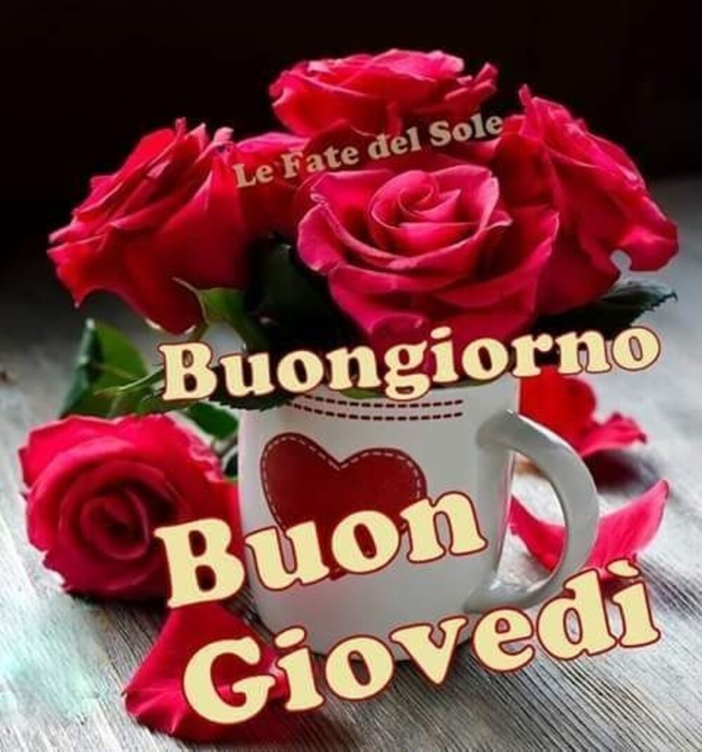 Buongiorno Buon Giovedì