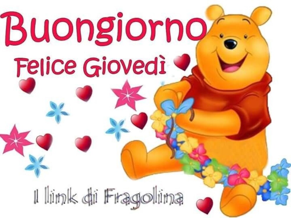 Buongiorno Felice Giovedì