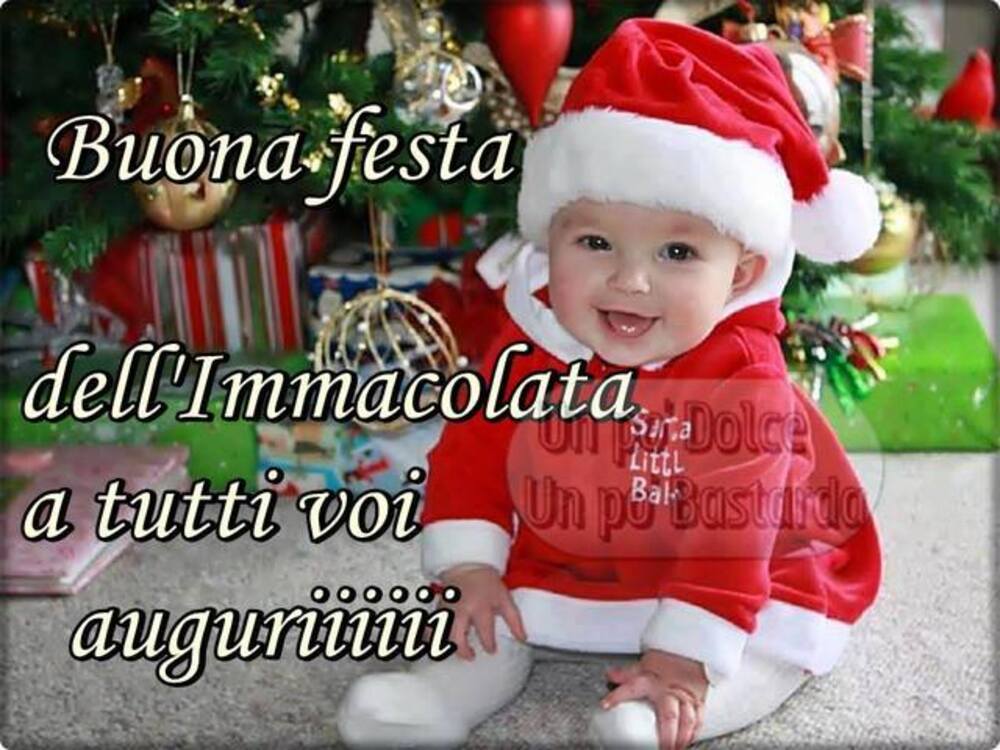 Buona festa dell'Immacolata a tutti voi...Auguriiiii